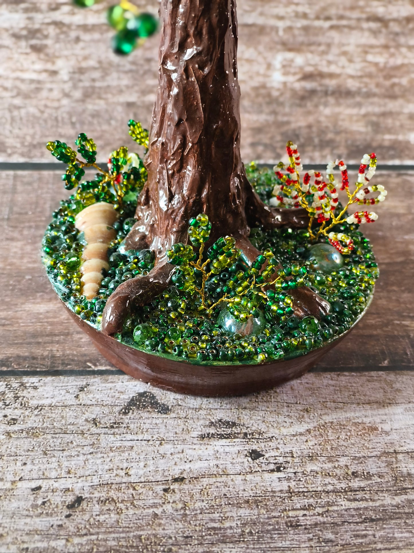 Green Crystal Tree
