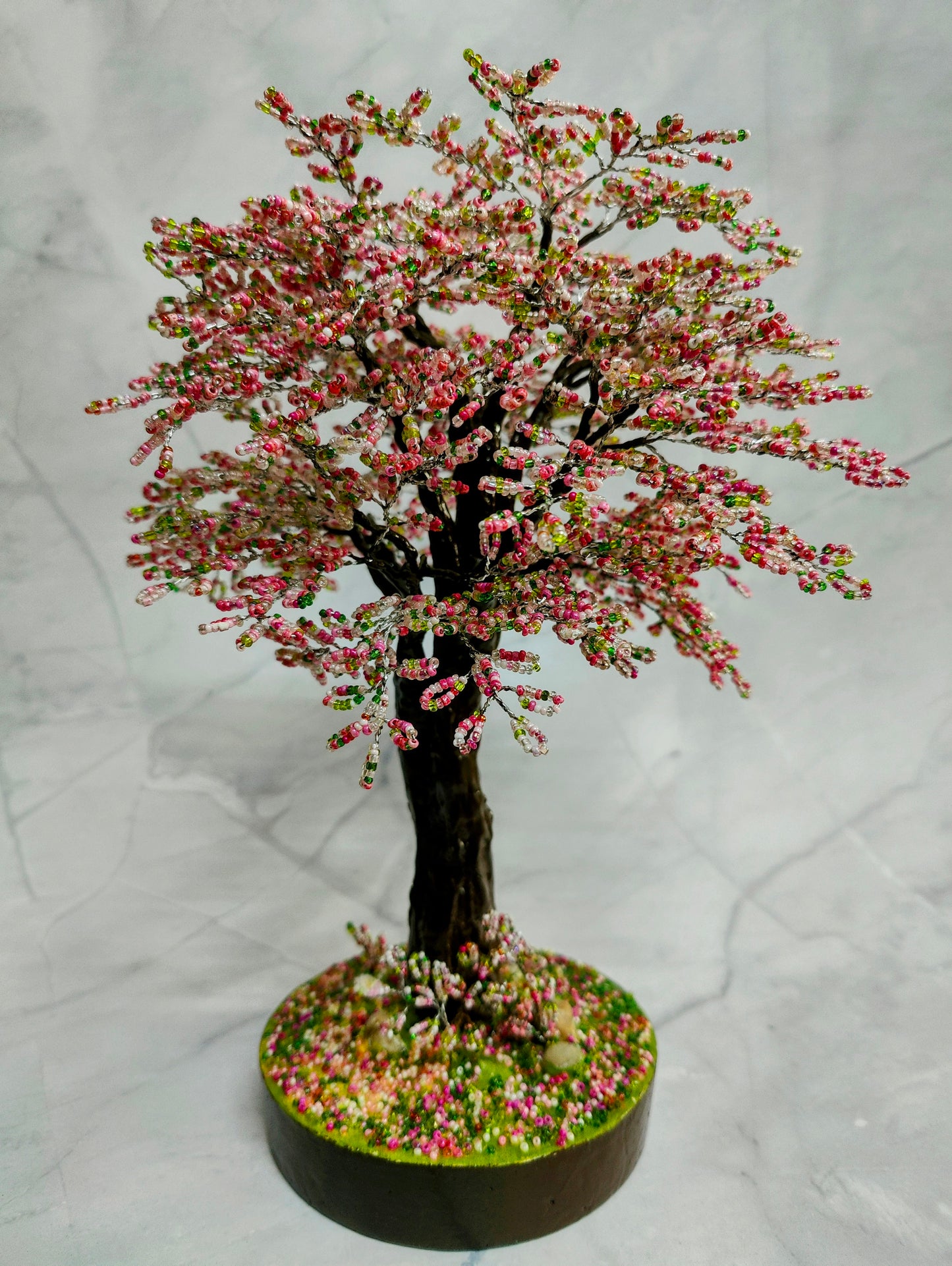 Cherry Blossom Beaded Tree