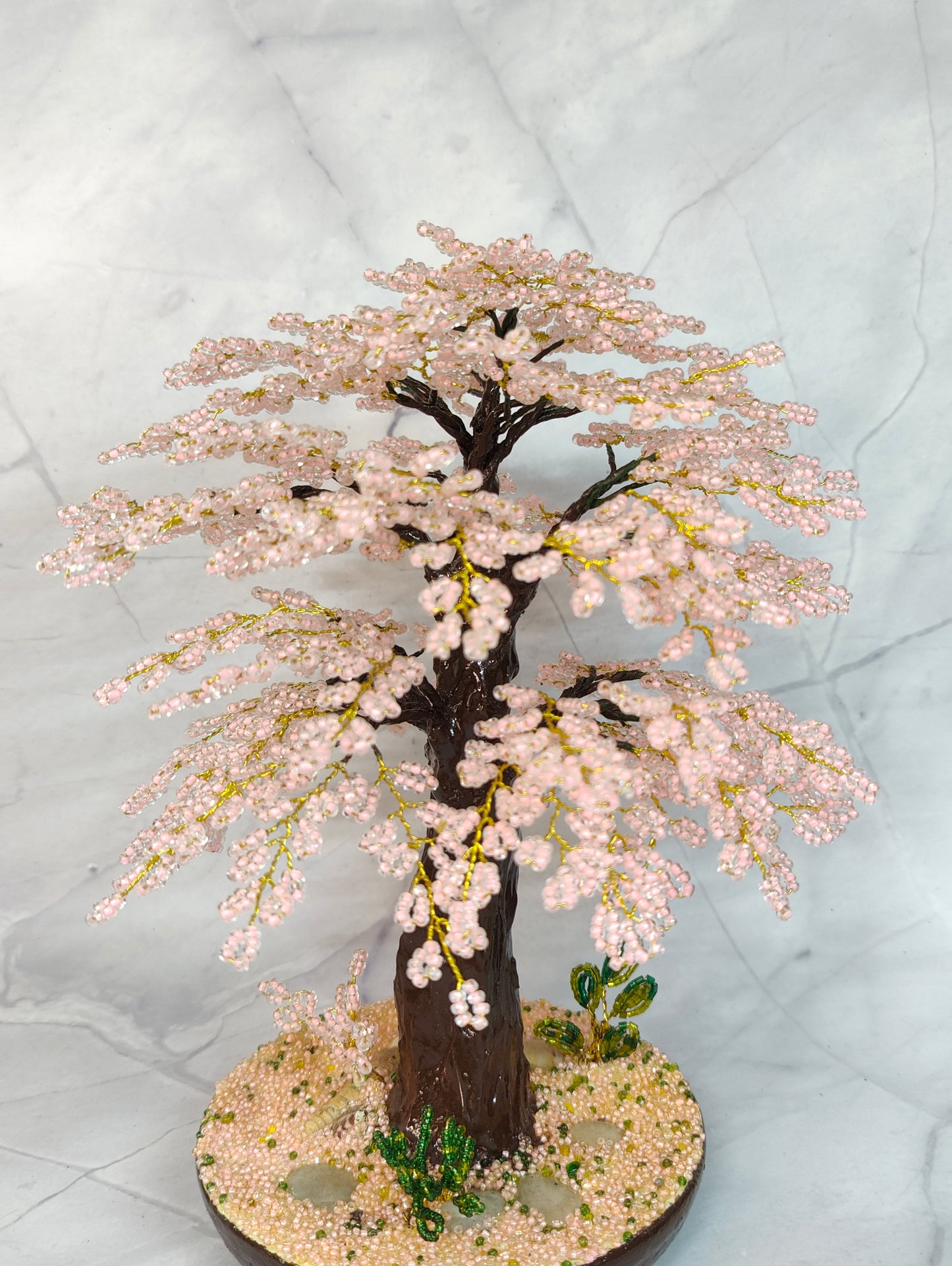 Blush Serenity Handmade Tree