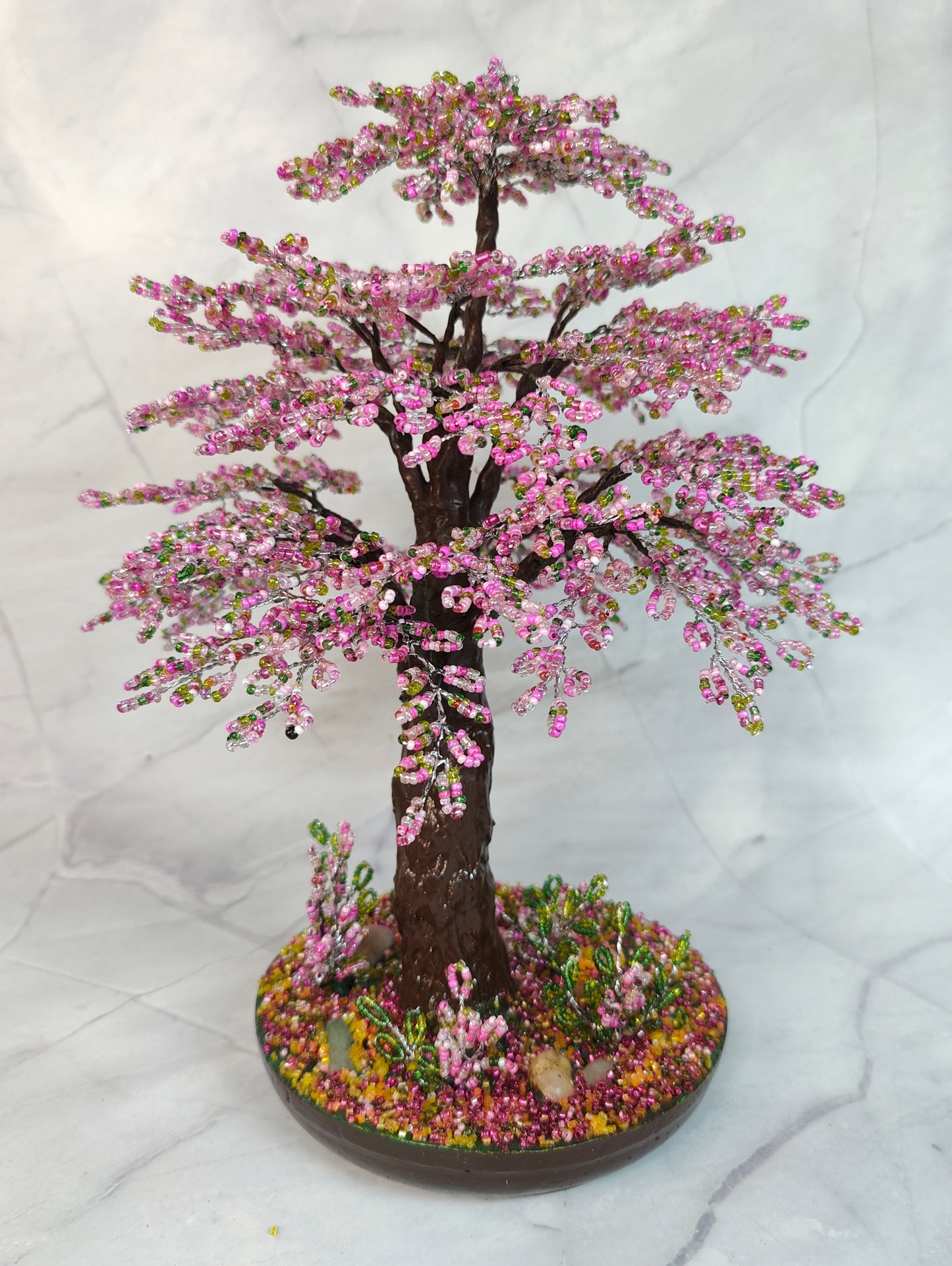 Radiant Blossom Handmade Tree