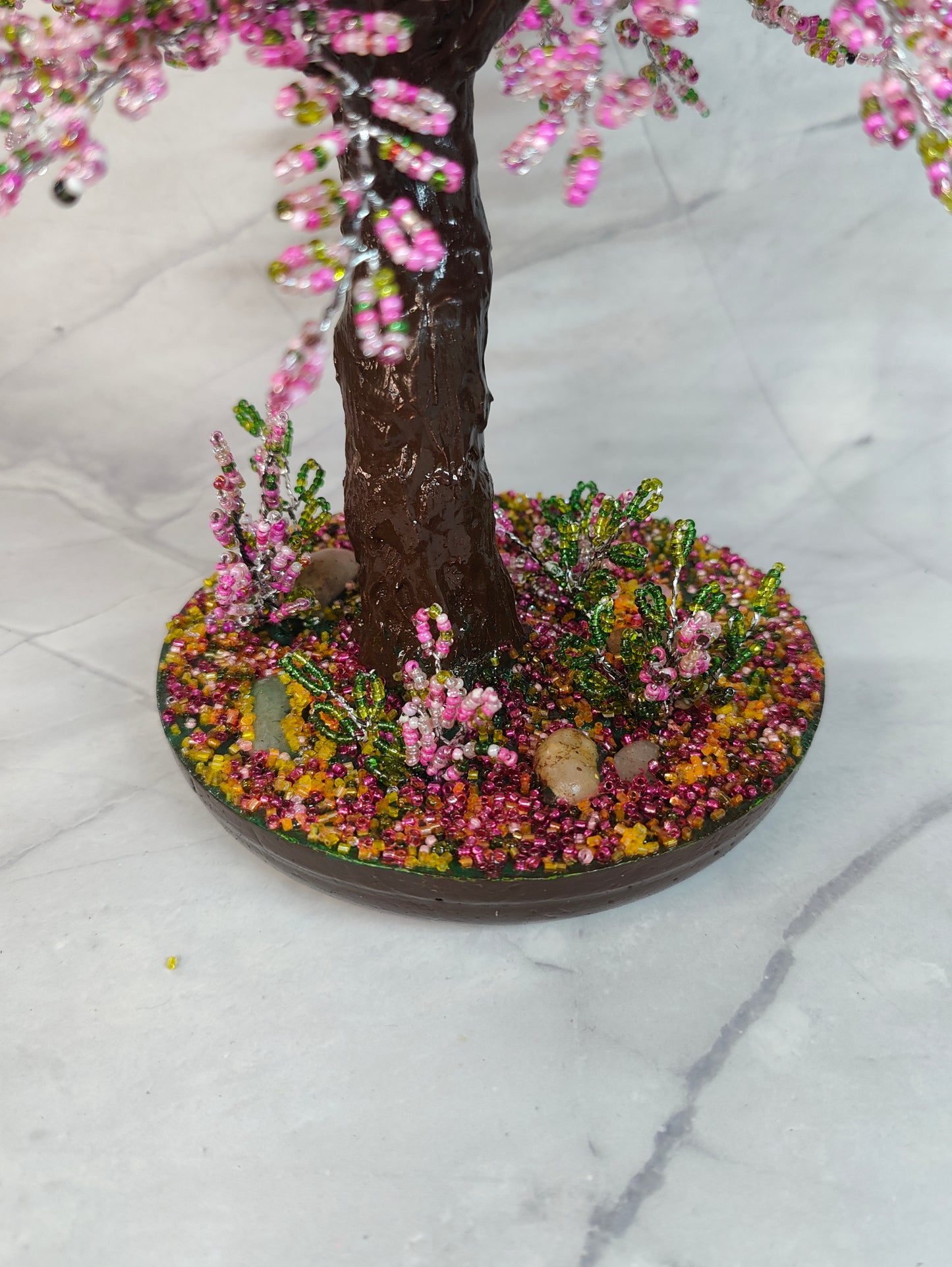 Radiant Blossom Handmade Tree