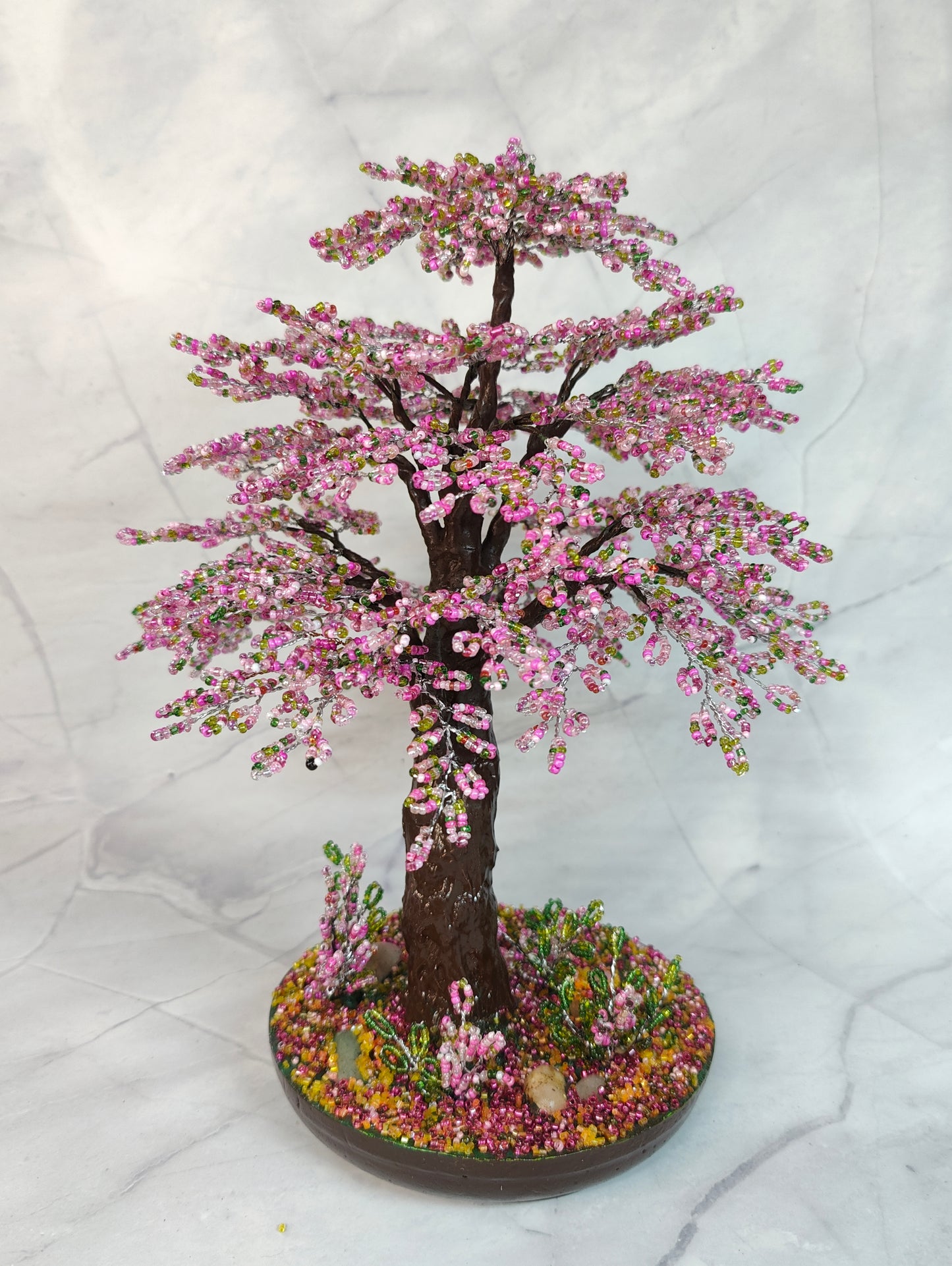 Radiant Blossom Handmade Tree