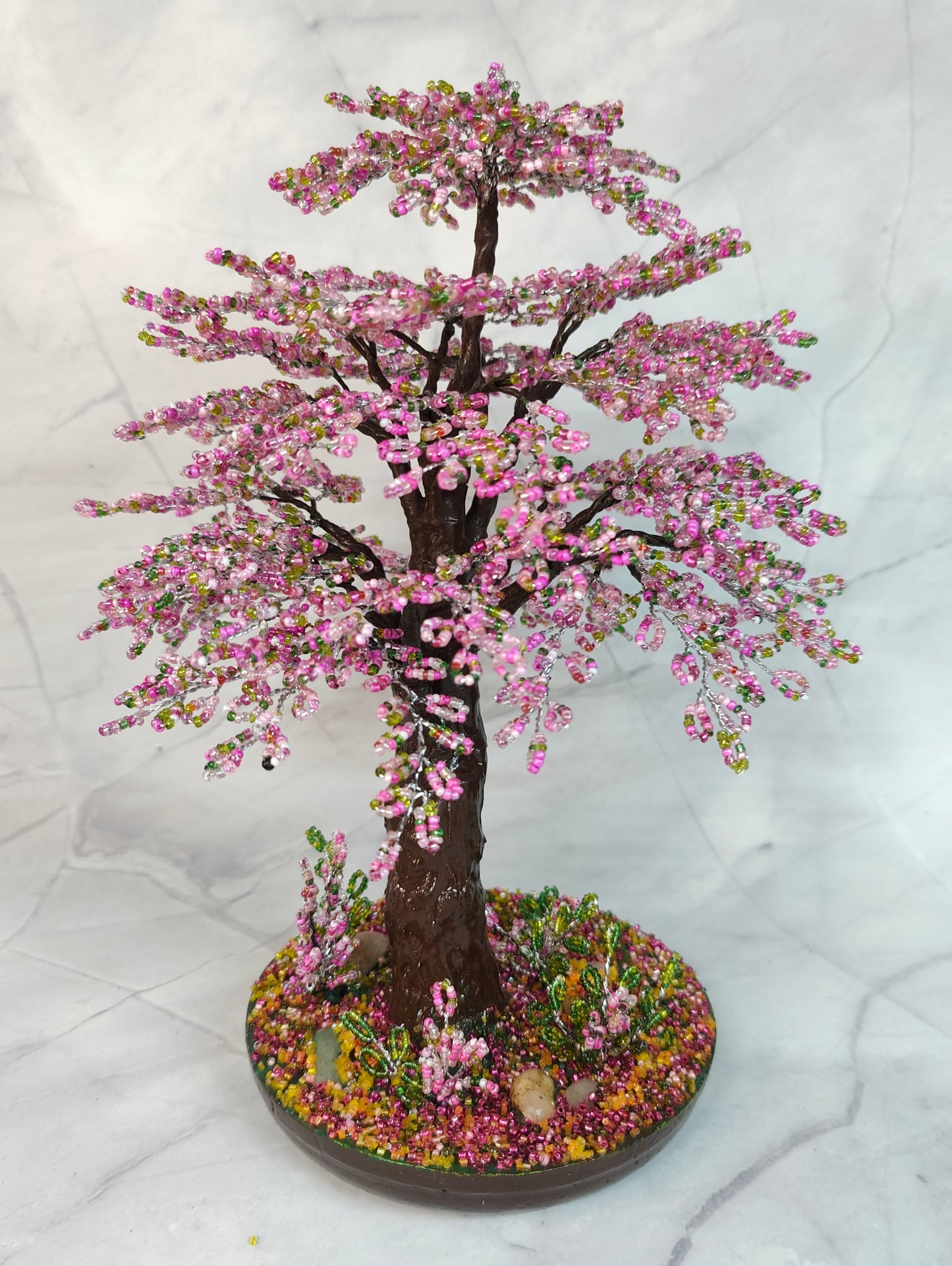 Radiant Blossom Handmade Tree