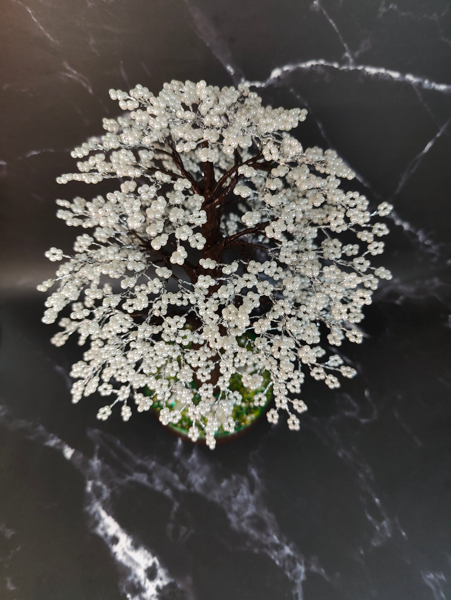 Pearl Blossom Handmade Tree