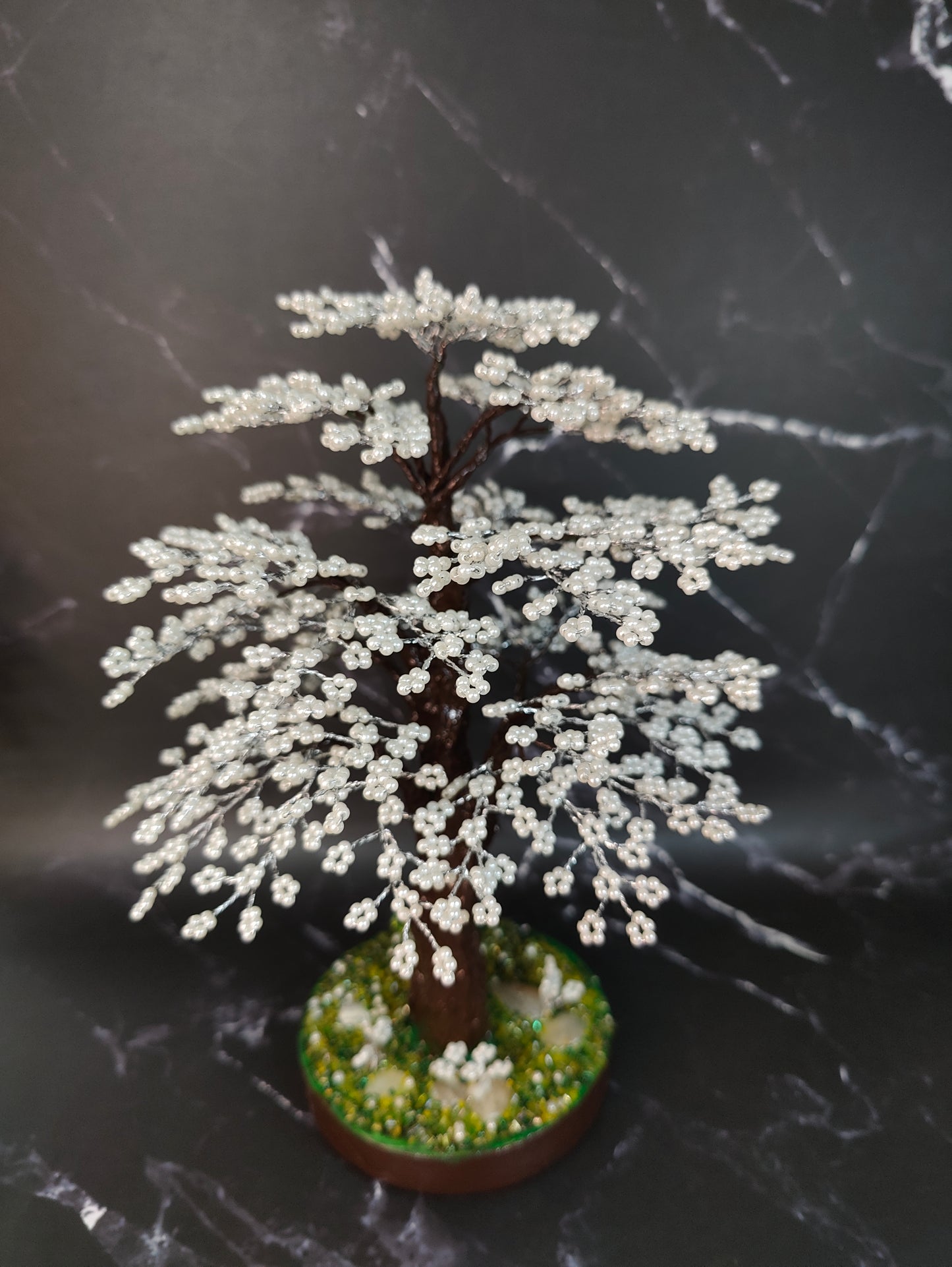 Pearl Blossom Handmade Tree