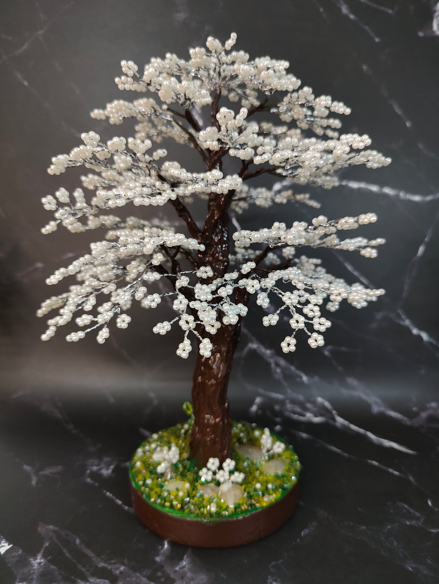Pearl Blossom Handmade Tree