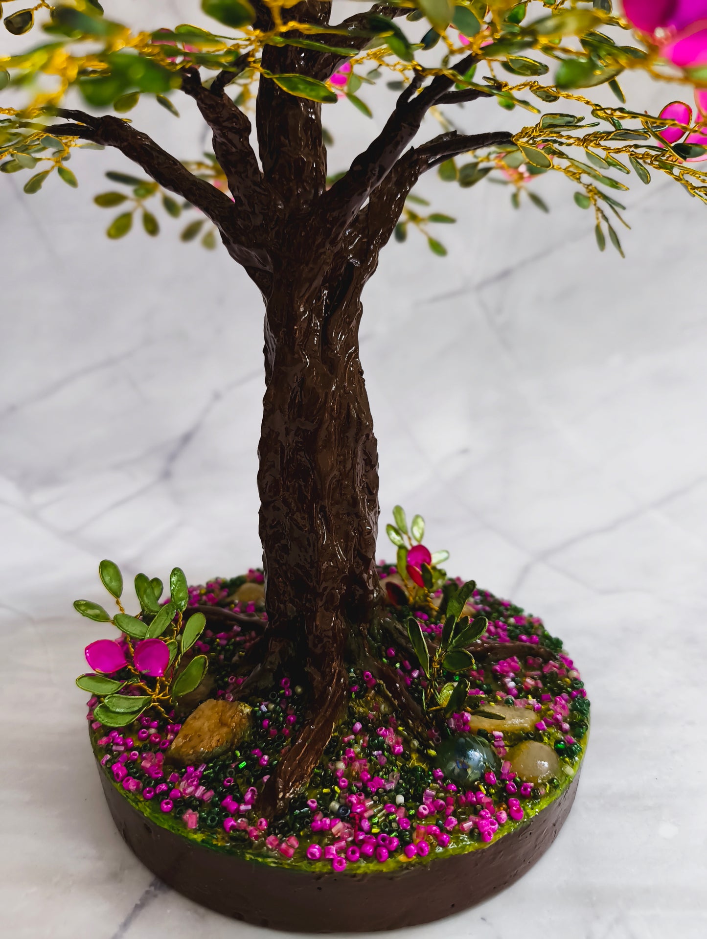 Metal Painted Tree