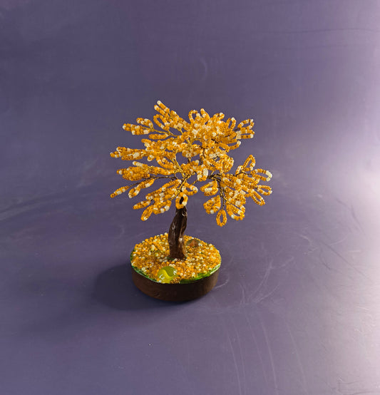 Orange Small beaded Tree