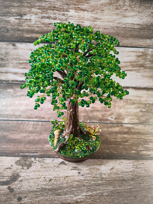 Green Crystal Tree