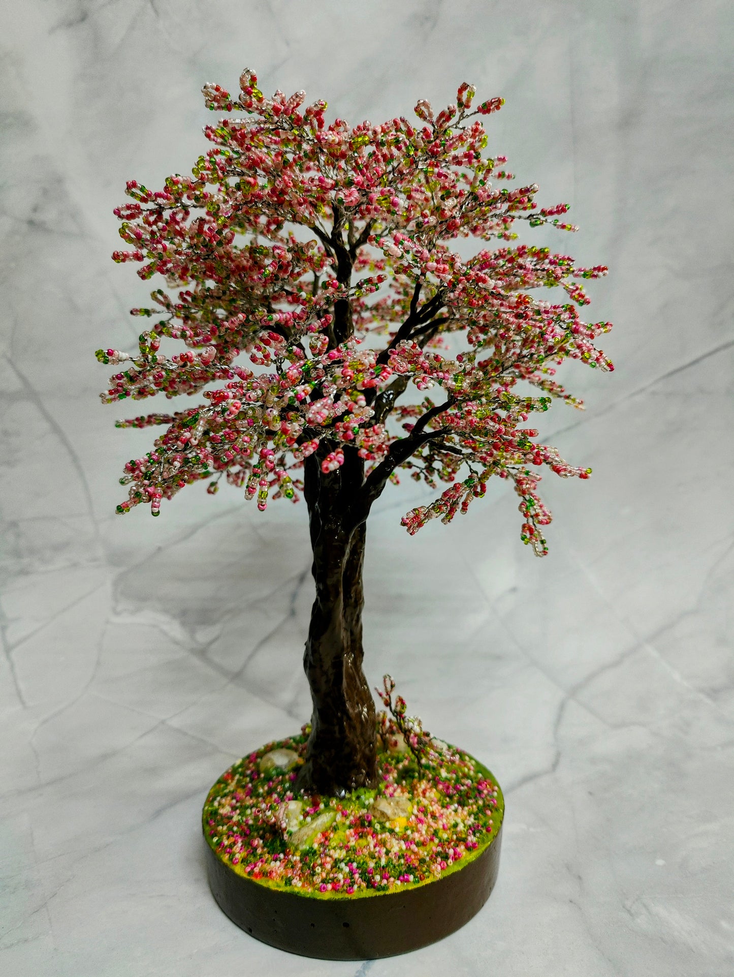 Cherry Blossom Beaded Tree