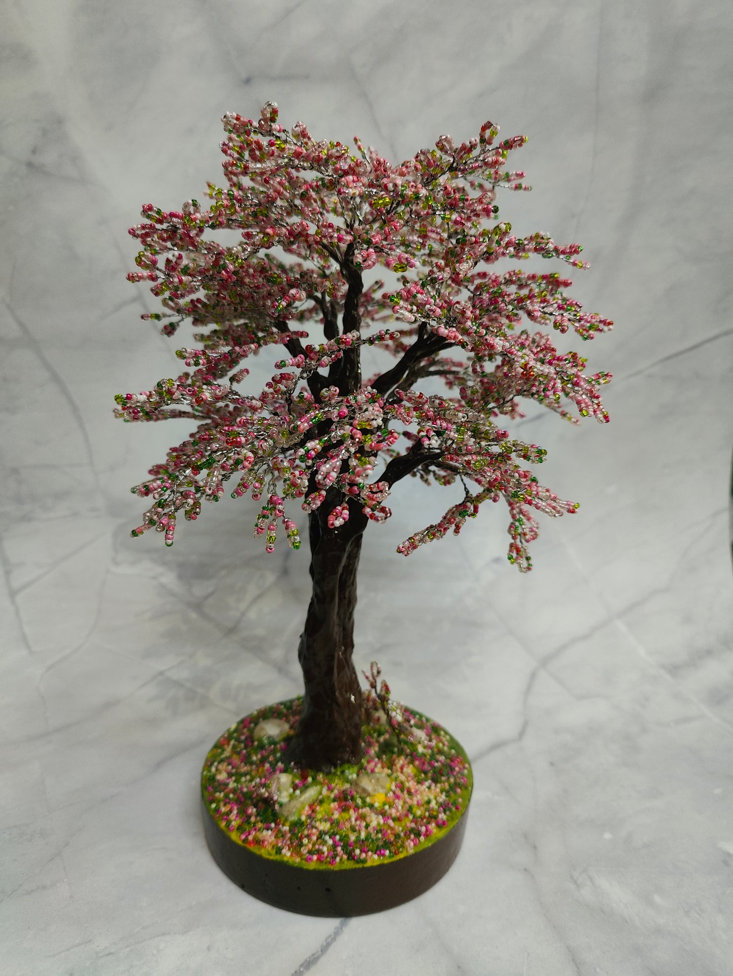 Cherry Blossom Beaded Tree