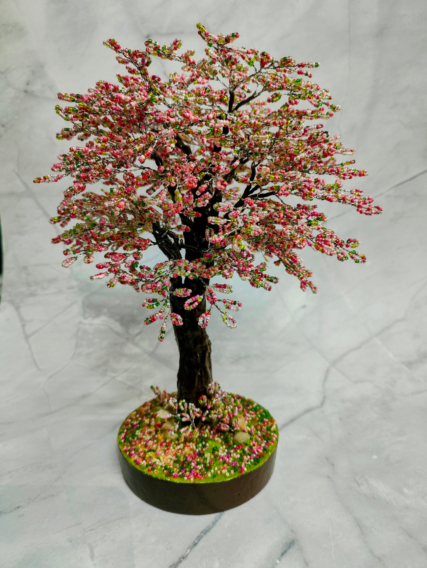 Cherry Blossom Beaded Tree