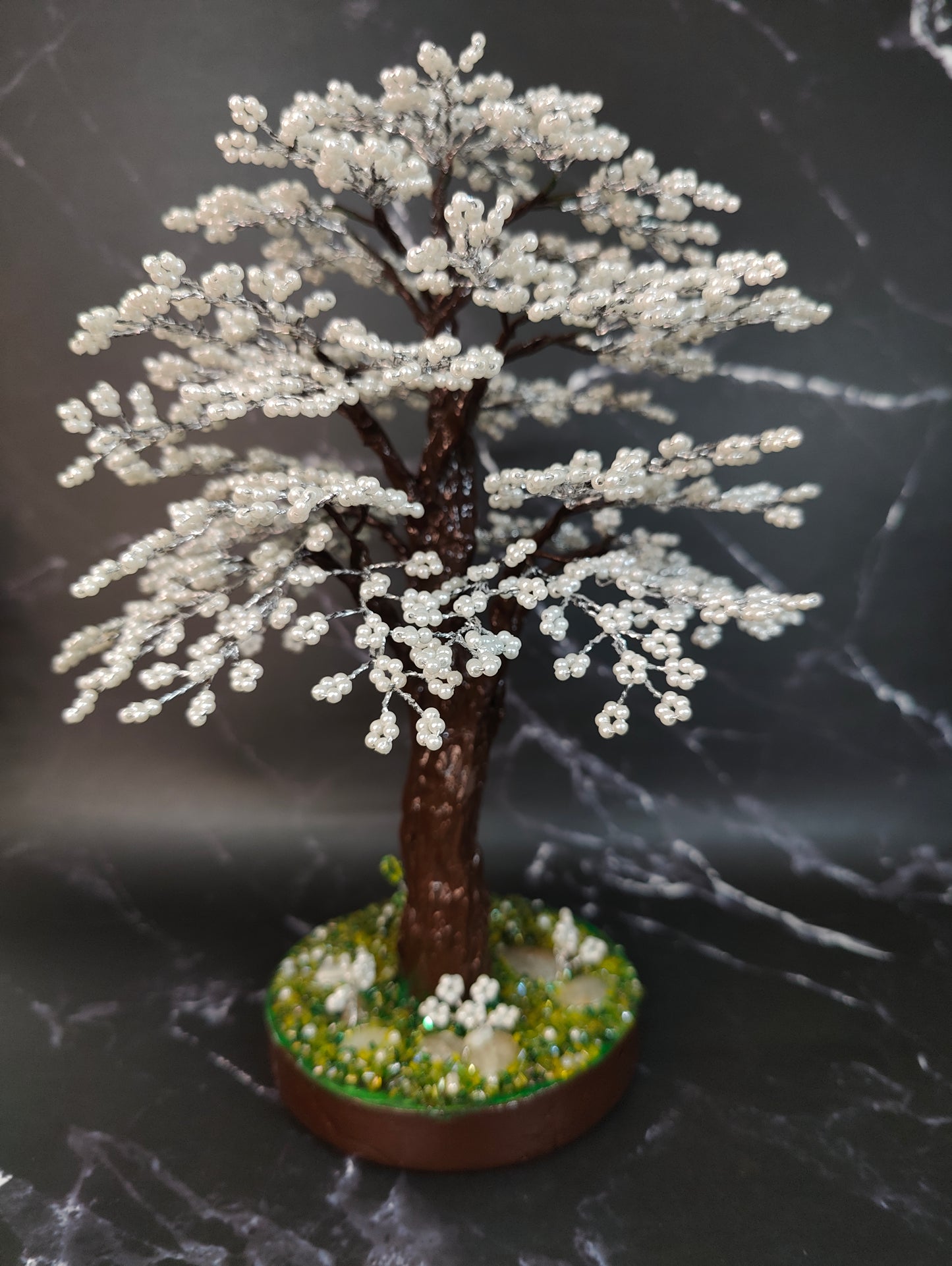 Pearl Blossom Handmade Tree